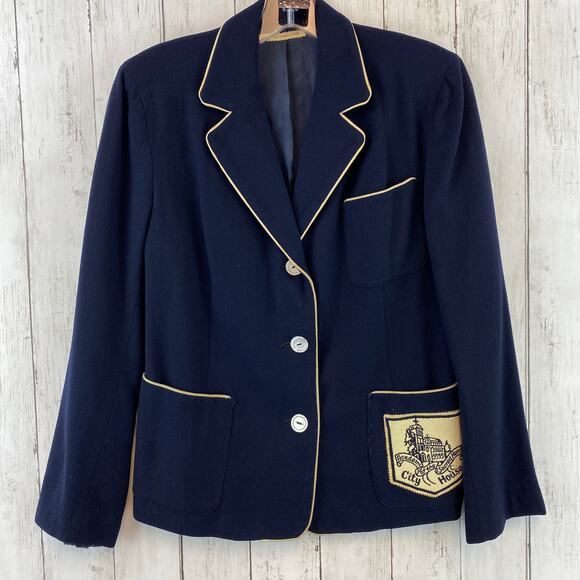 The Piper Jackets & Blazers - VTG 50's Piper Academy Of The Sacred Heart City House Academia Blazer Size Large